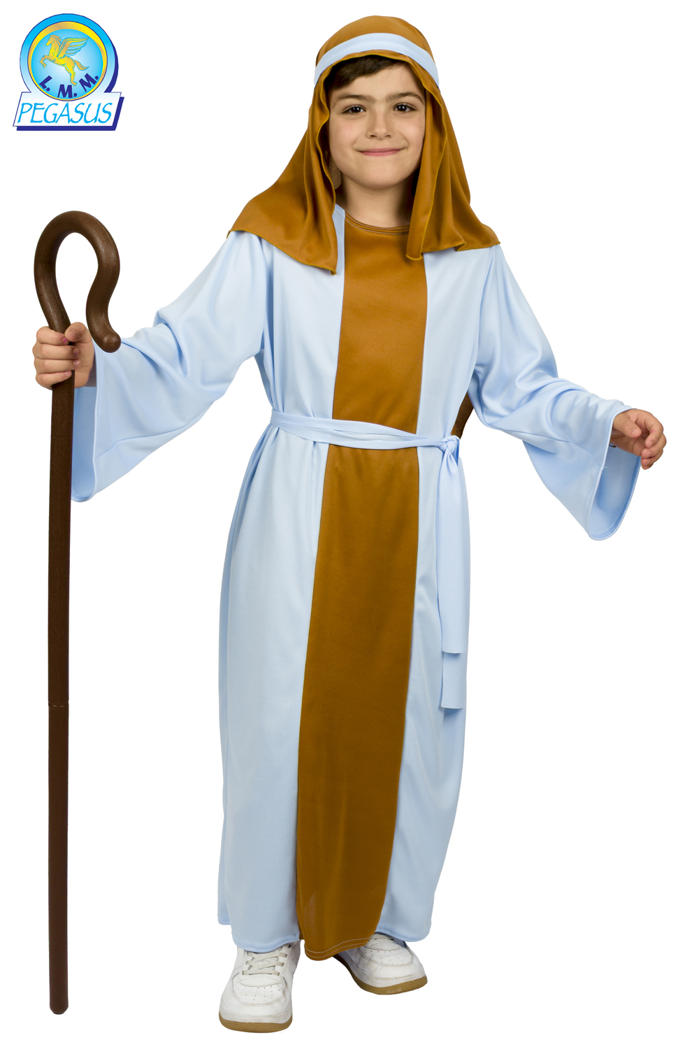 PASTORE DEL PRESEPE CELESTE BAMBINO